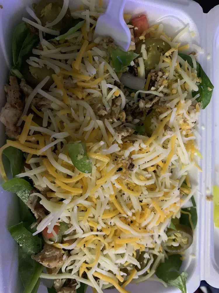 Grilled Chicken Spinach Salad