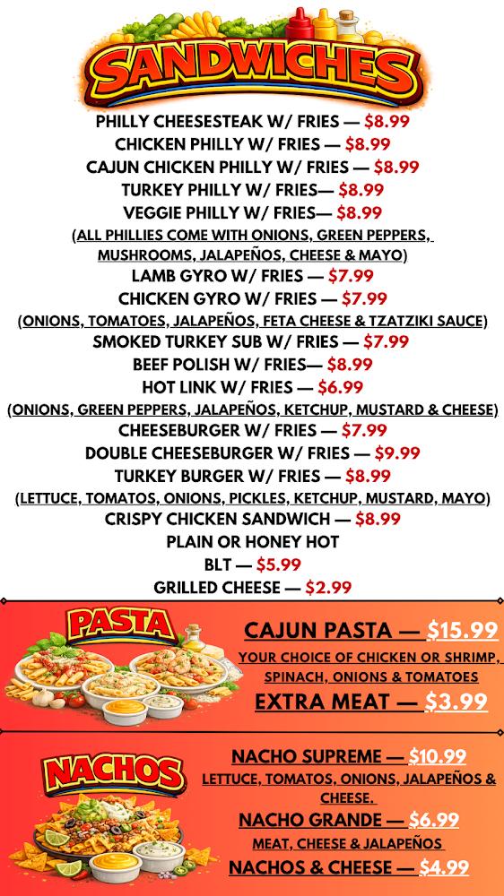 Omars Food Shop Menu image 2